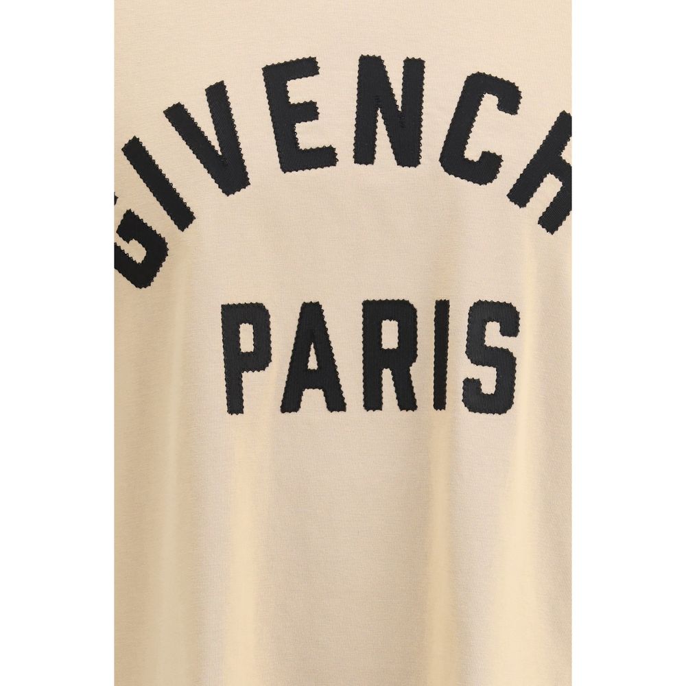 Beige Cotton T-Shirt