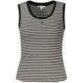 Black Cotton Women's Tank Top