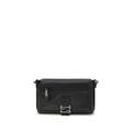 Black Calf Leather Bos Taurus Shoulder Bag