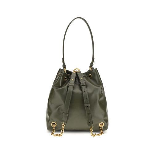 Bicolor Calf Leather Bos Taurus Backpack
