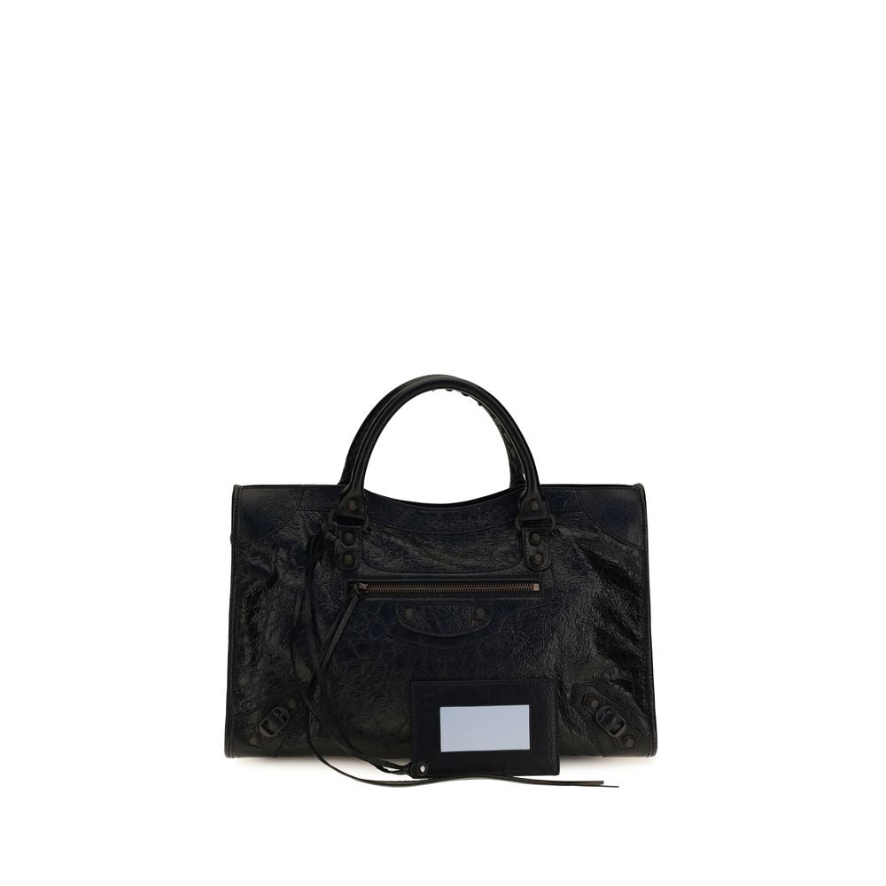 Balenciaga Black Lamb Ovis Aries Shoulder Bag