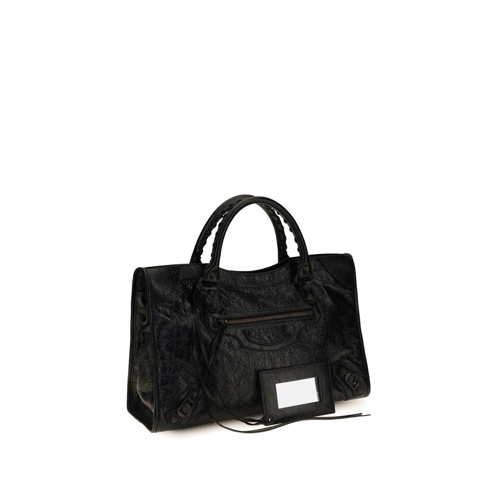 Balenciaga Black Lamb Ovis Aries Shoulder Bag