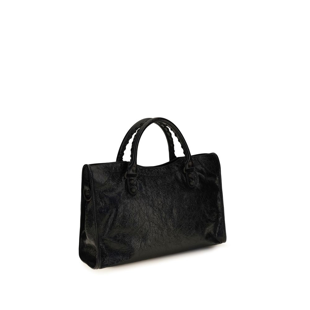 Balenciaga Black Lamb Ovis Aries Shoulder Bag