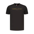 Black Cotton Men's T-Shirt
