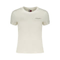 White Cotton Women's T-Shirt