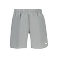 Gray Polyester Men's Swimwear