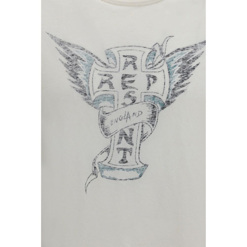 Represent White Cotton T-Shirt – product image 3
