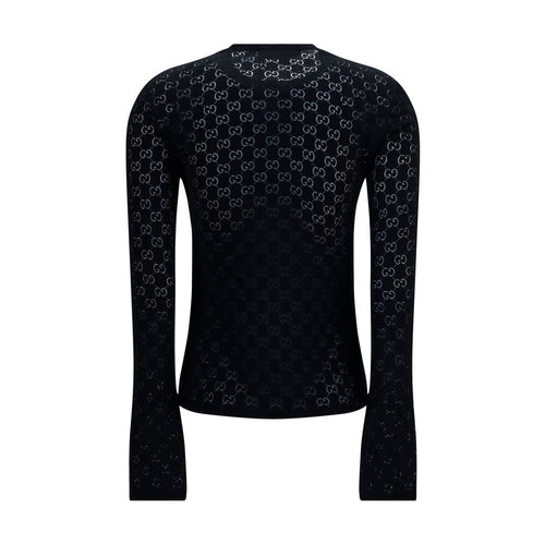 Gucci Black Cotton T-Shirt