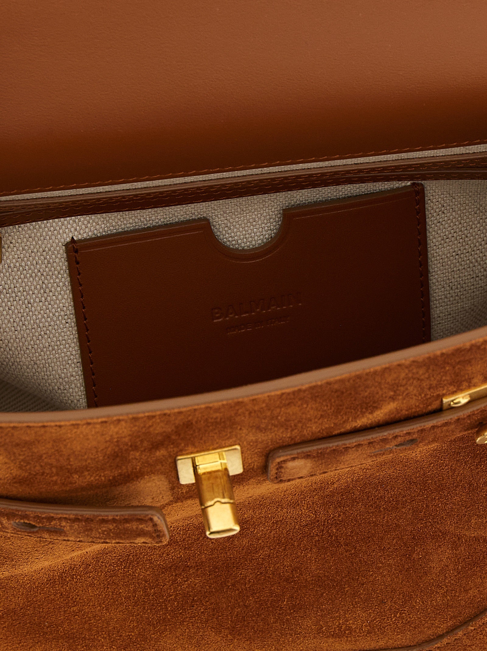 Brown Calfskin Handbag