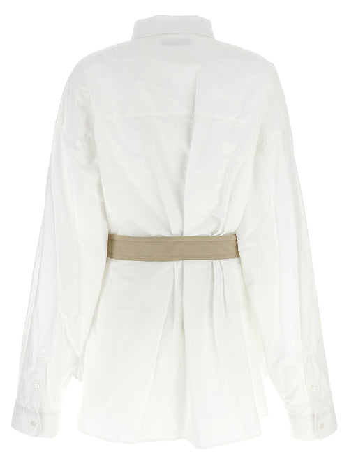 Balenciaga White Cotton Blouse