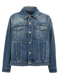 Blue Cotton Denim Jacket