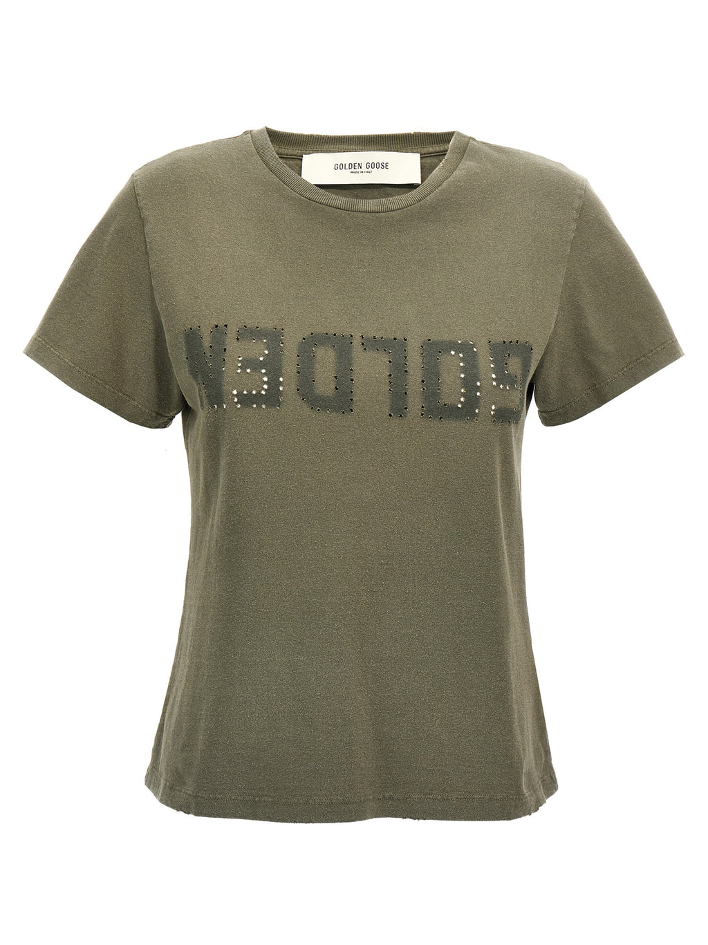 Bicolor Cotton T-Shirt