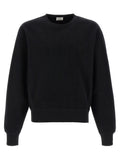 Saint Laurent Black Cotton Sweatshirt