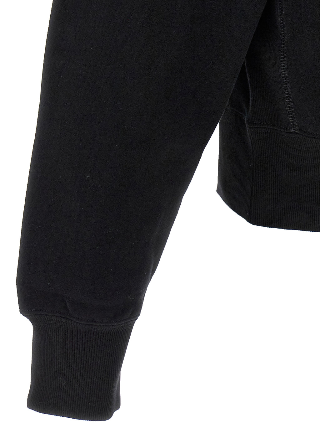 Saint Laurent Black Cotton Sweatshirt