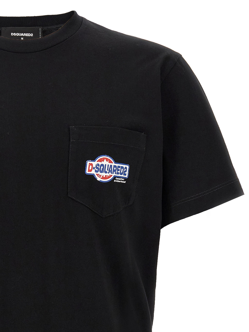 Black Cotton T-Shirt