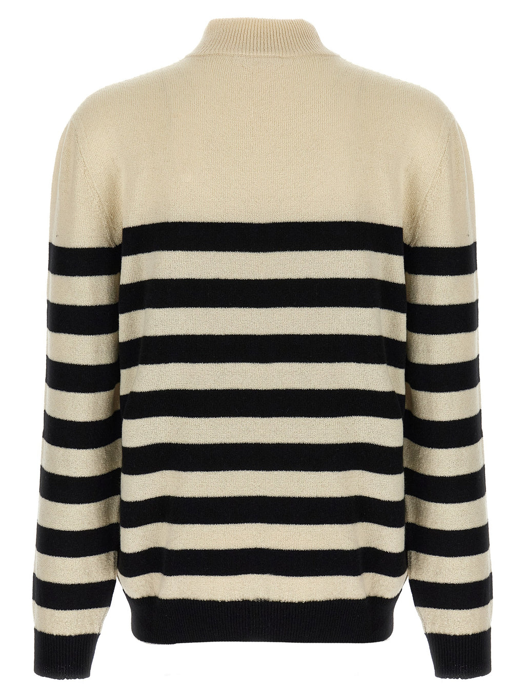 Bicolor Wool Cardigan