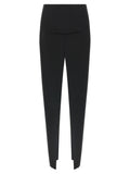 Black Virgin Wool Mini Skirt