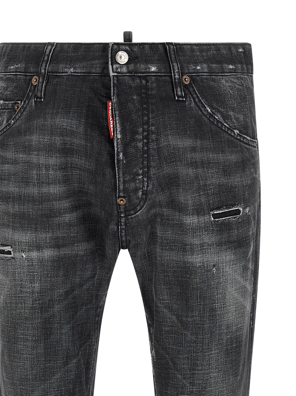 Black Cotton Jeans Denim