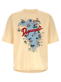 Beige Cotton T-Shirt