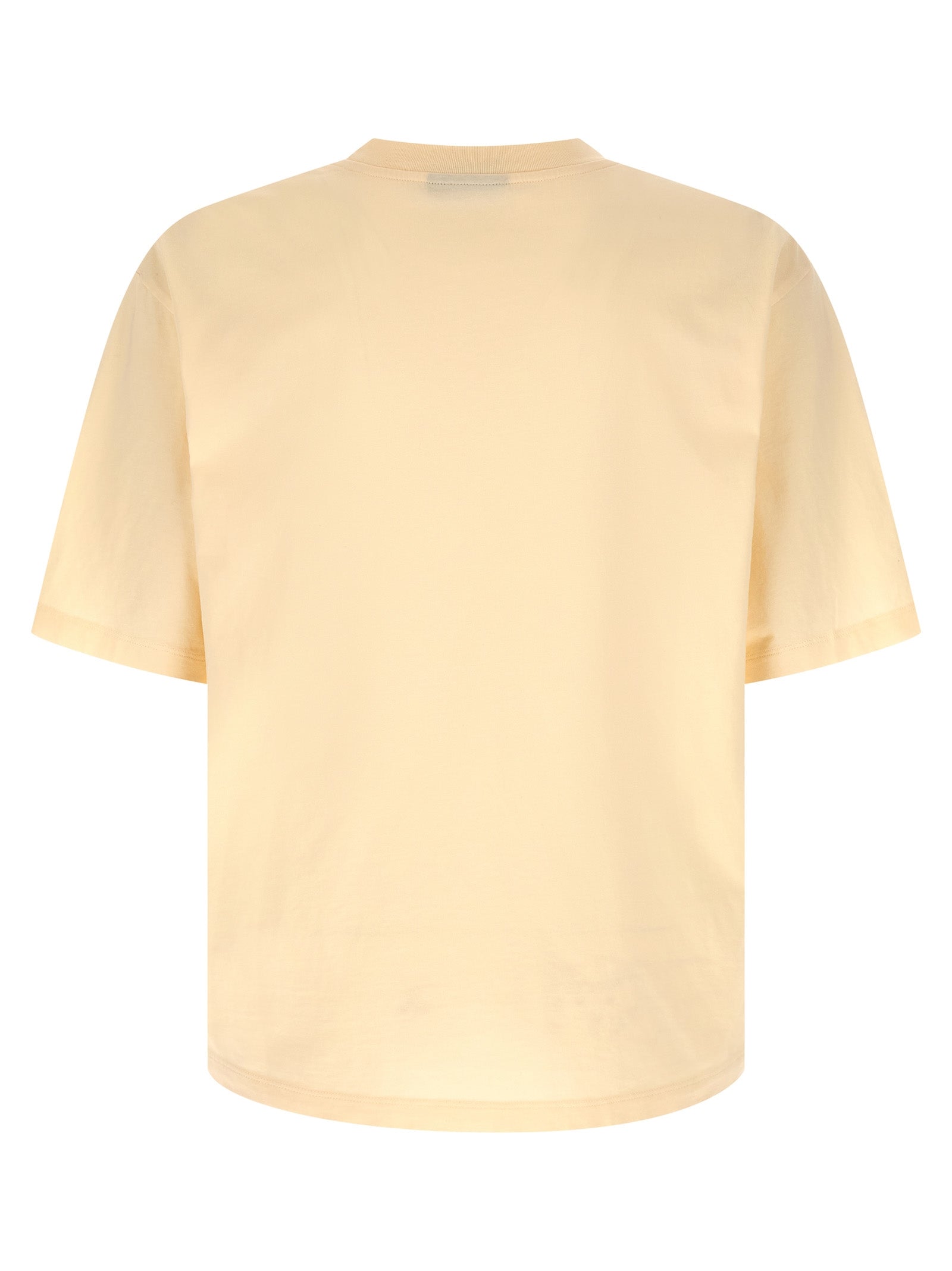 Beige Cotton T-Shirt
