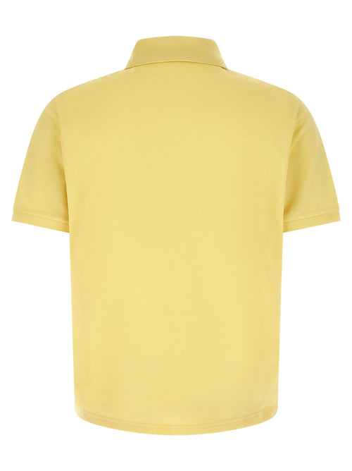 Bicolor Cotton Polo Shirt