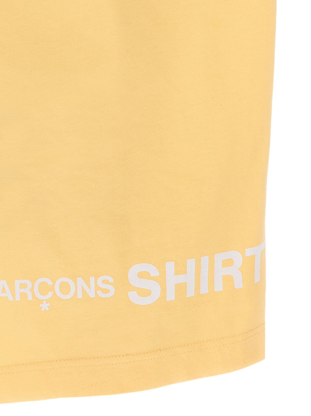 Comme Des Garçons Orange Cotton T-Shirt