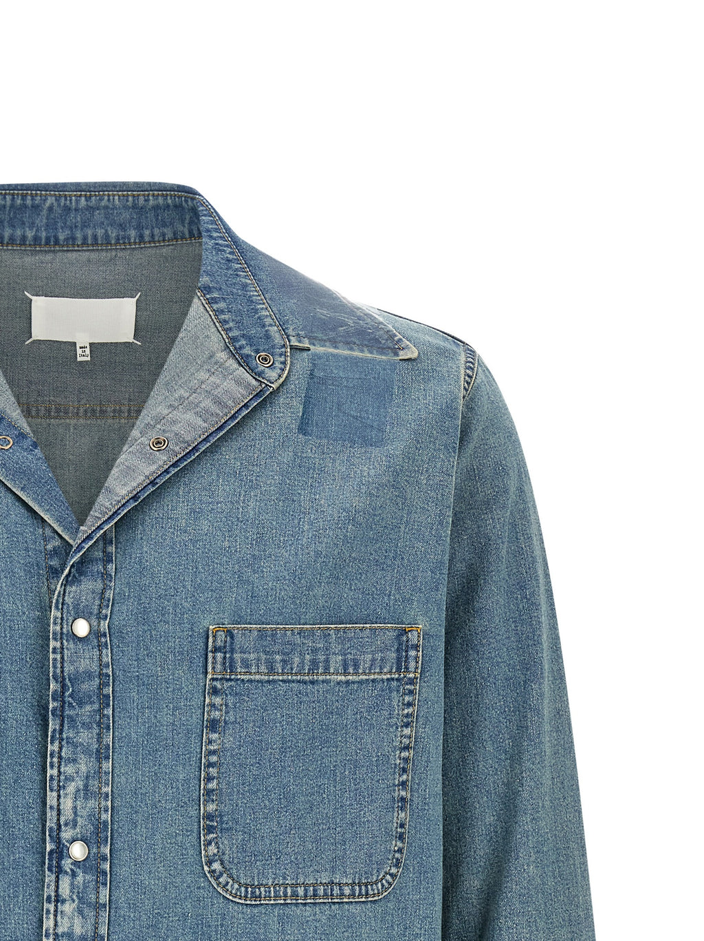 Blue Cotton Blouse