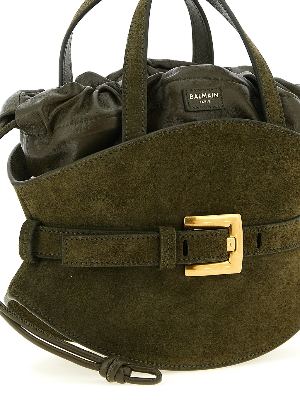 Bicolor Calfskin Handbag