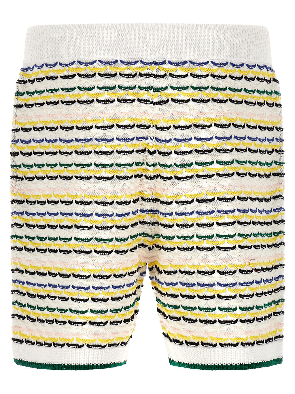 Multicolor Cotton Bermuda Shorts