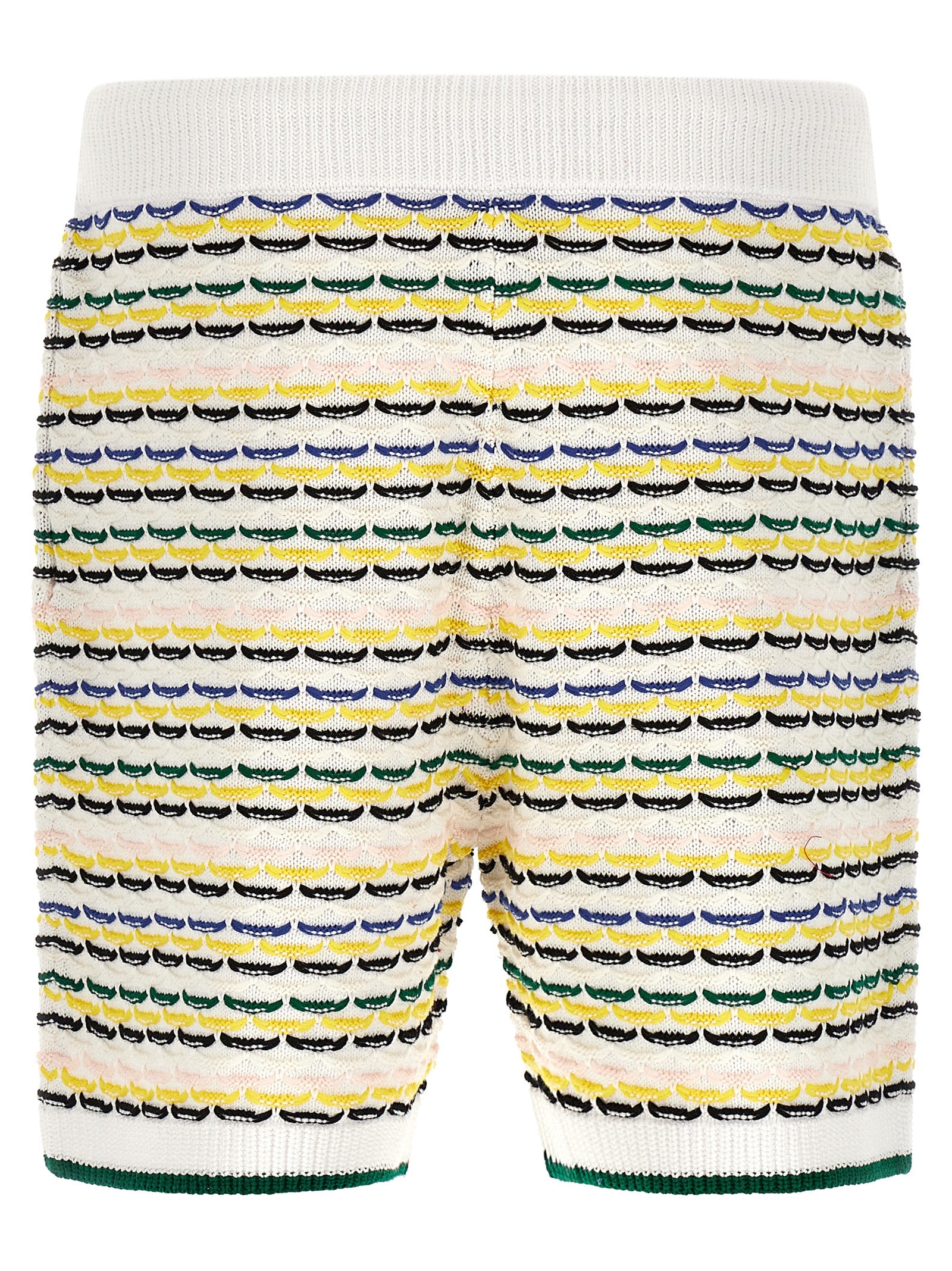 Multicolor Cotton Bermuda Shorts