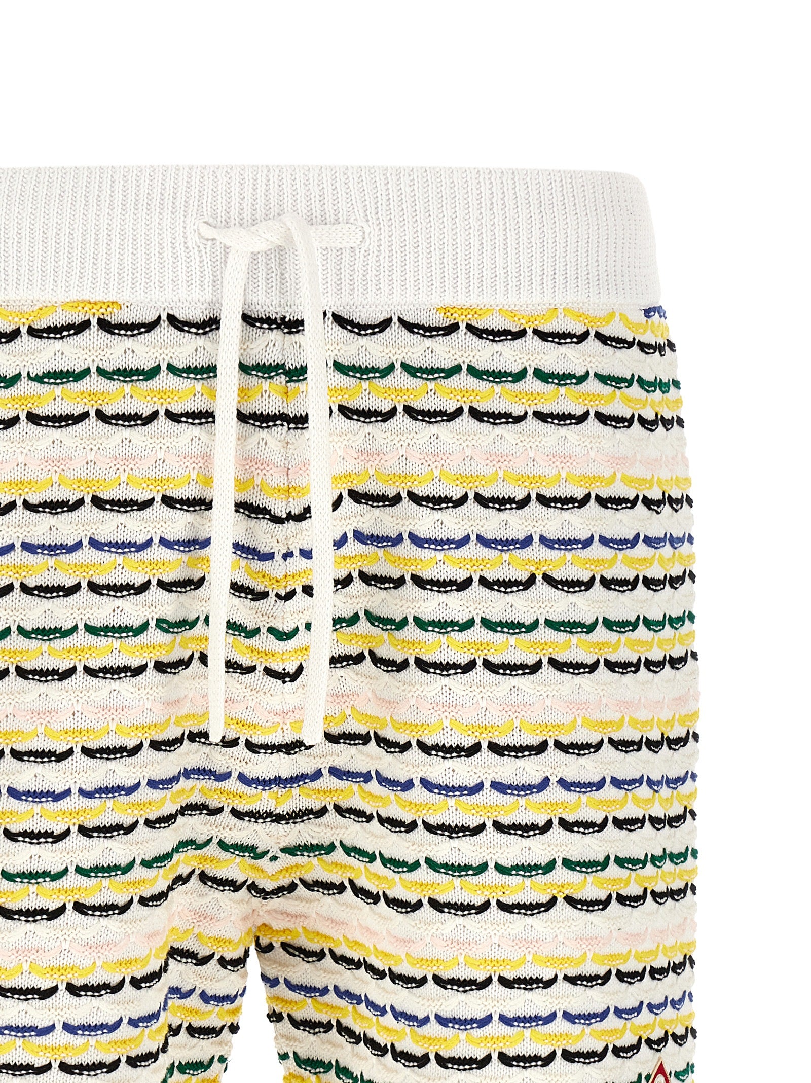 Multicolor Cotton Bermuda Shorts