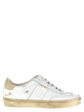 White Cowhide Sneakers