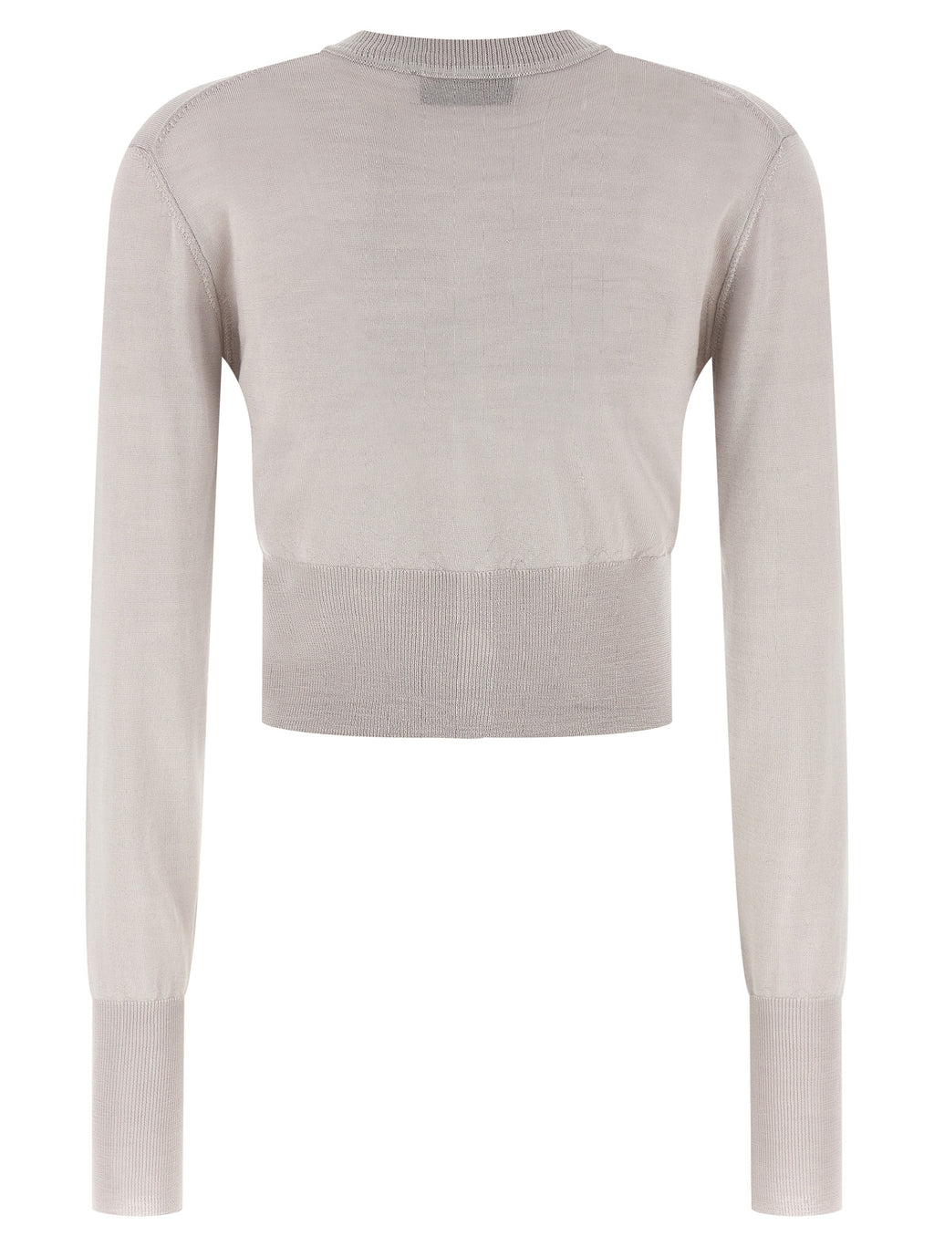 Gray Wool Cardigan