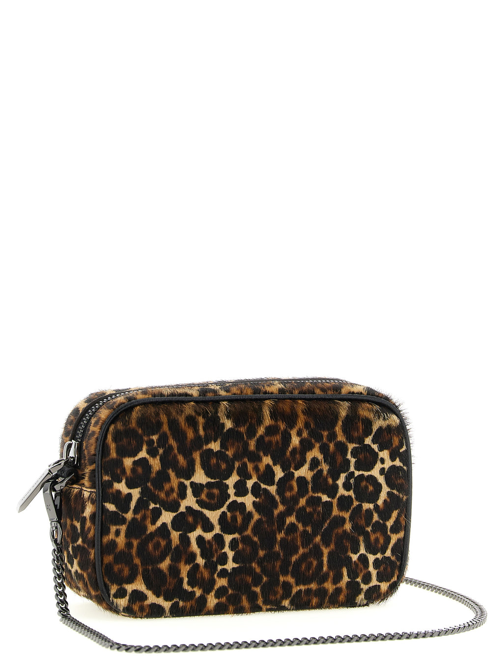 Multicolor Cowhide Crossbody Bag