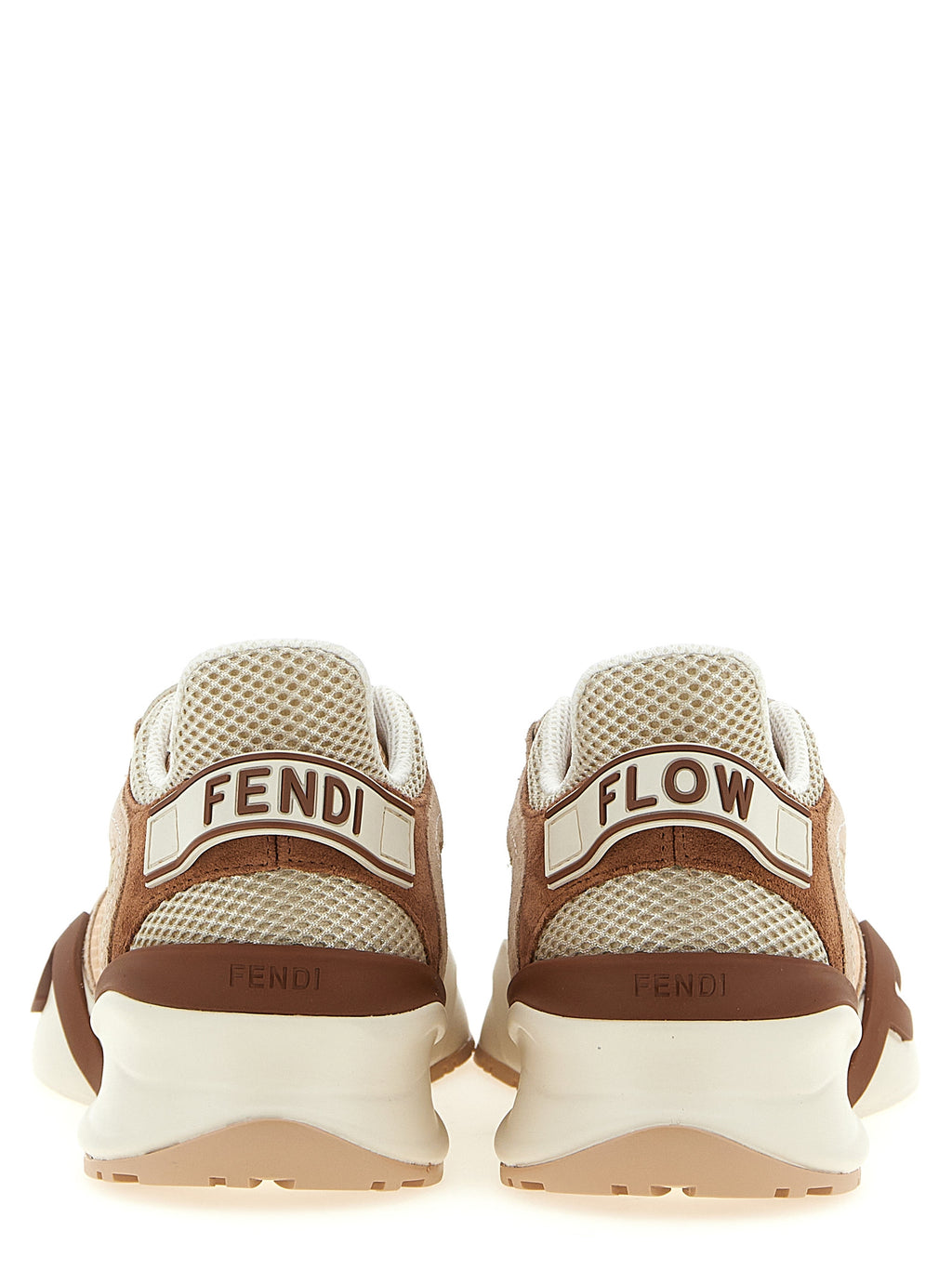 Fendi Multicolor Polyamide Athletic Sneakers