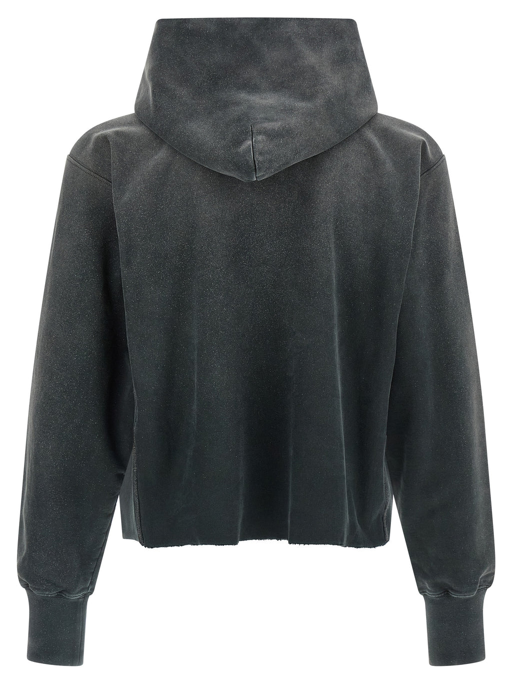 Gray Cotton Hoodie