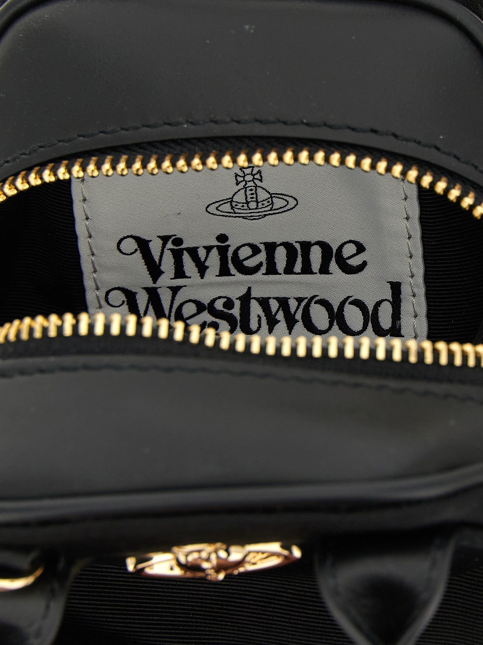 Black Viscose Handbag