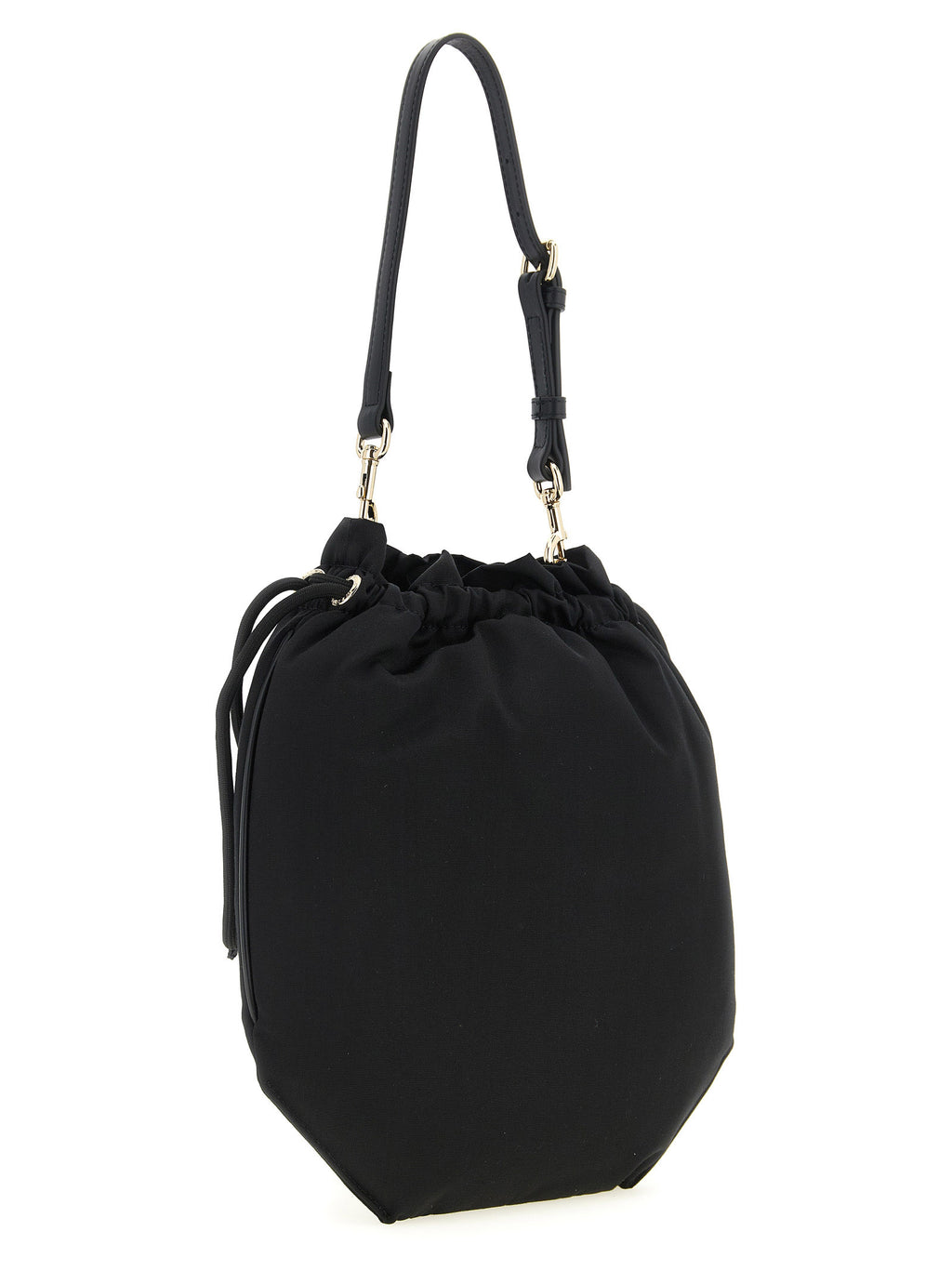 Black Viscose Handbag