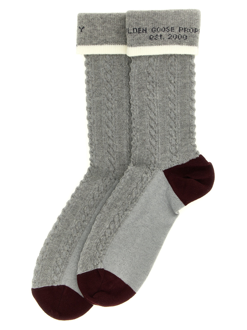 Gray Cotton Socks