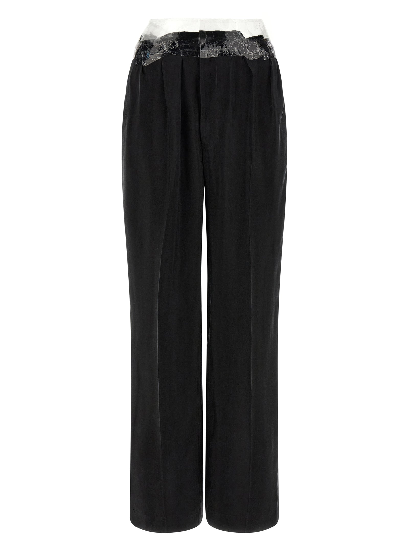 Black Copper Casual Pants