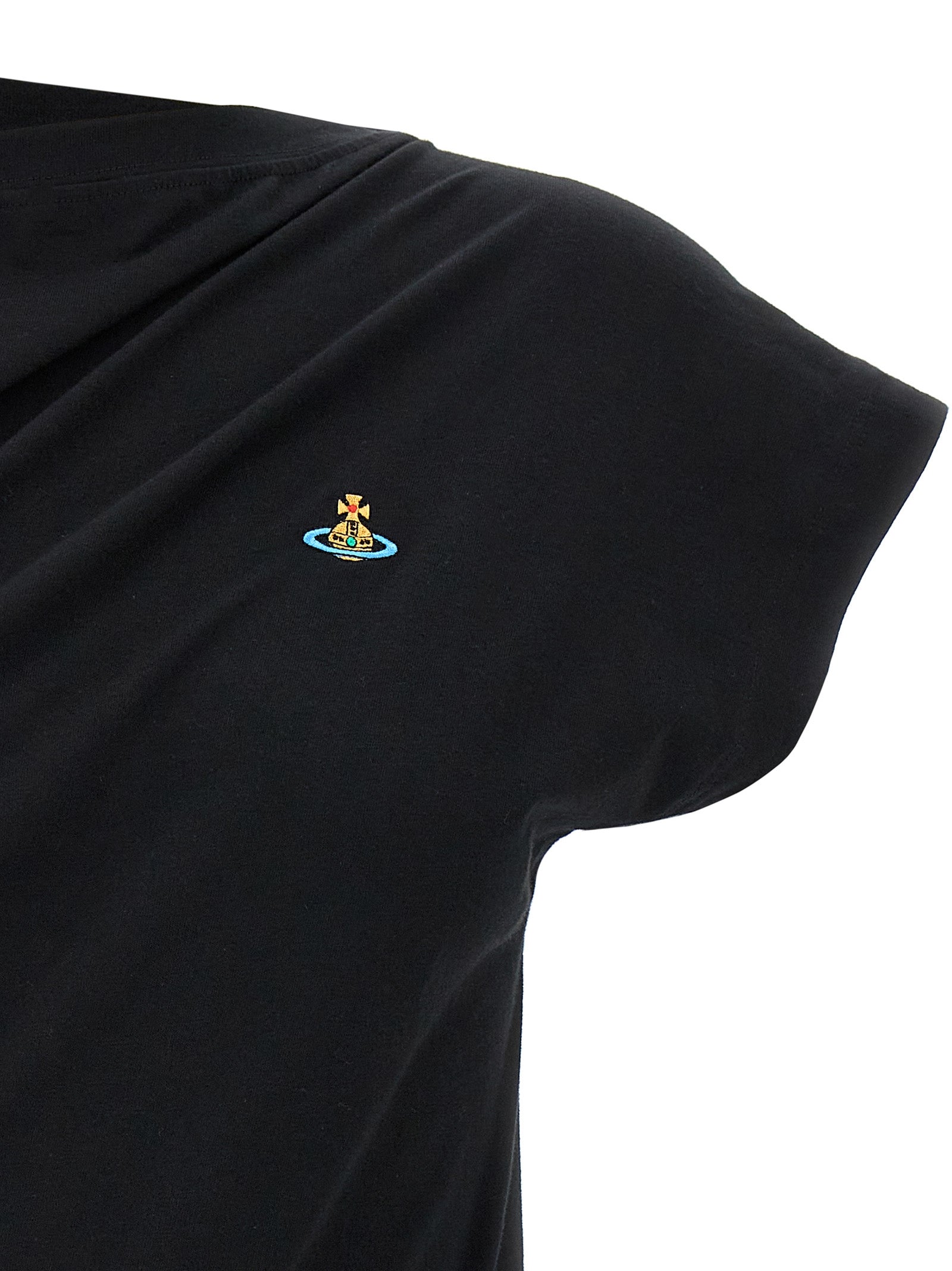 Black Cotton T-Shirt