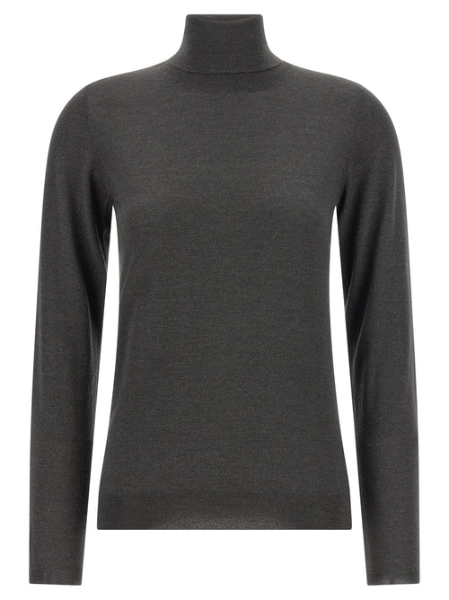 Brunello Cucinelli Grey Cashmere Women’s Cardigan