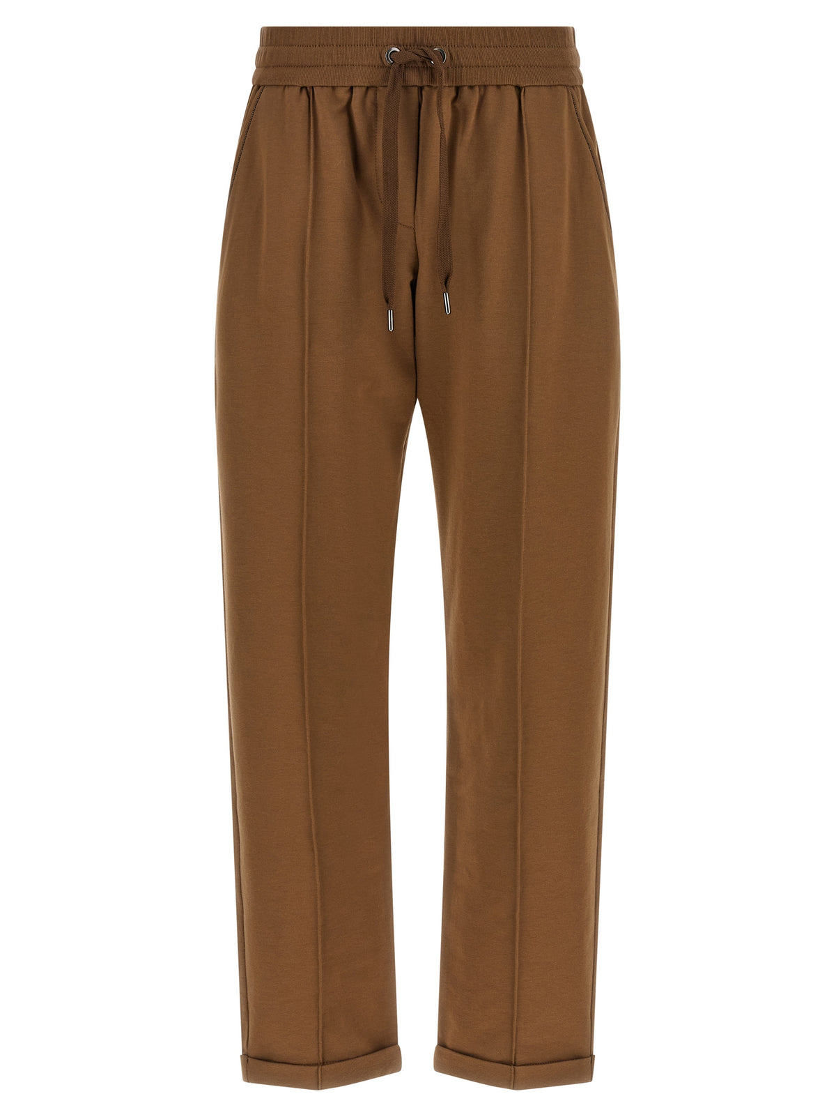Brunello Cucinelli Brown Cotton Joggers (Workout Pants)