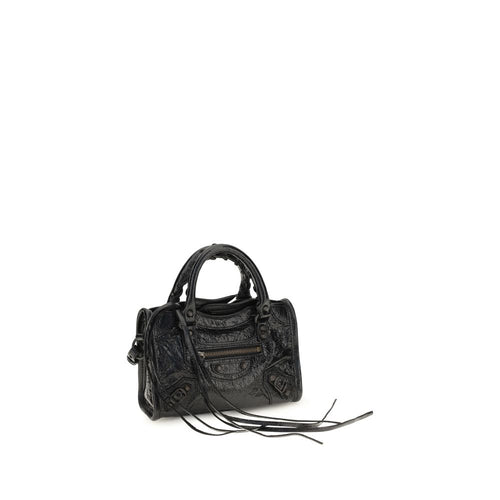 Balenciaga Black Lamb Ovis Aries Handbag