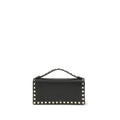 Valentino Garavani Black Rockstud Chain Wallet