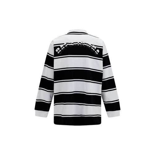 Balenciaga White Cotton Polo Shirt