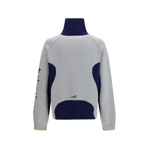 Balenciaga Gray Cotton Sweatshirt