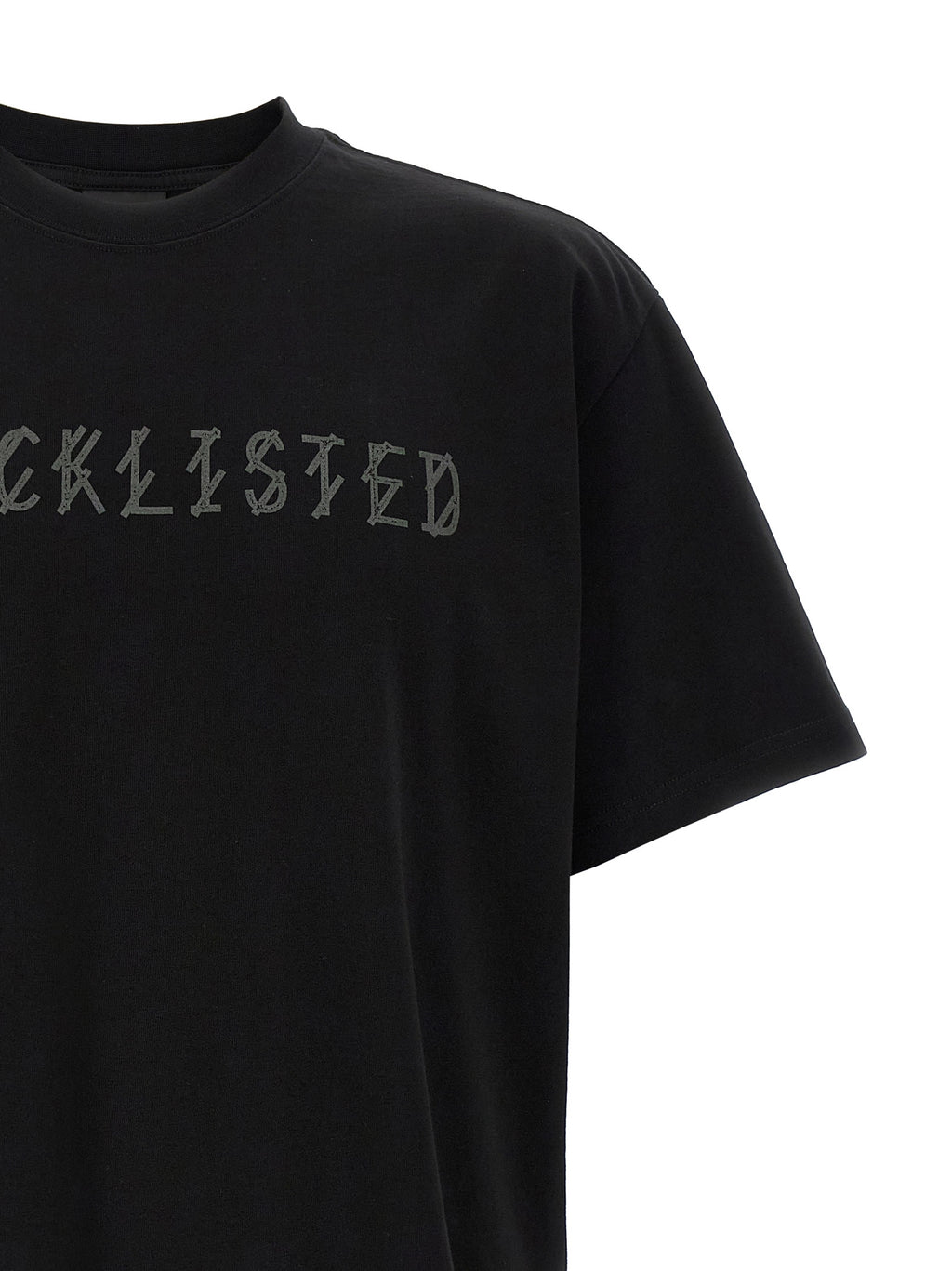 Black Cotton T-Shirt