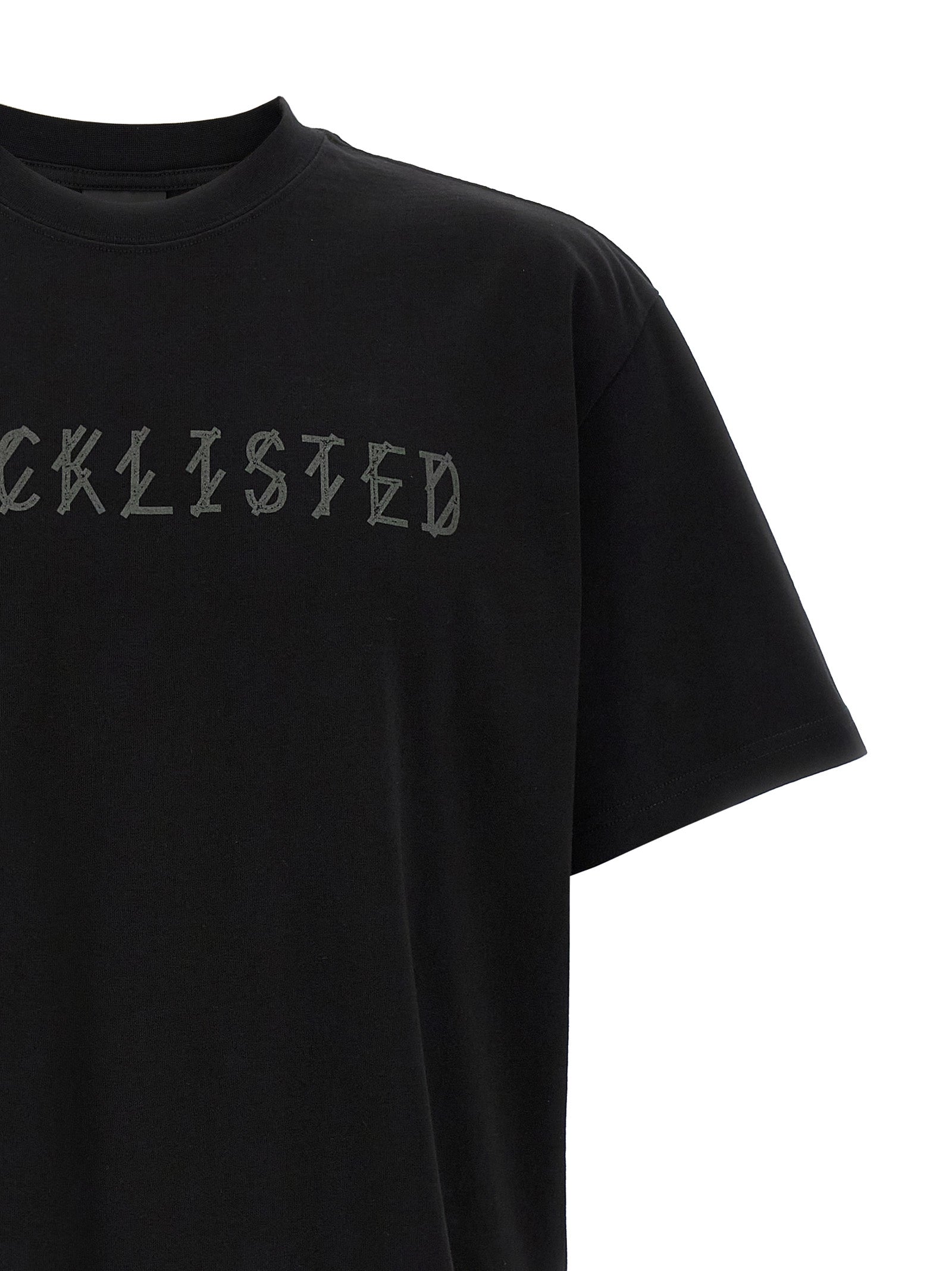 Black Cotton T-Shirt
