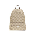 Beige Polyester Backpack